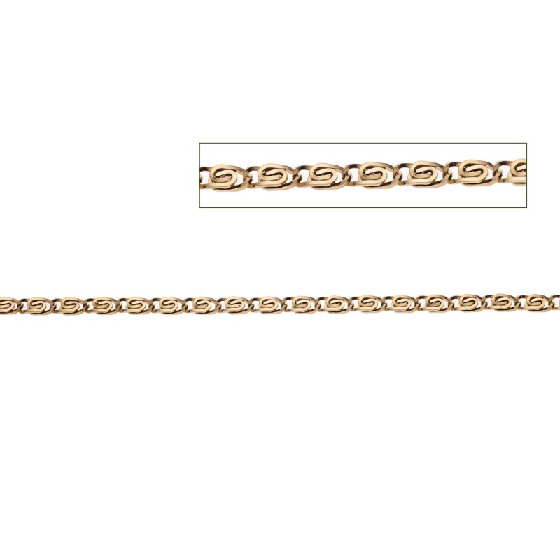 Καδένα Senza Stainless Steel Gold Plated