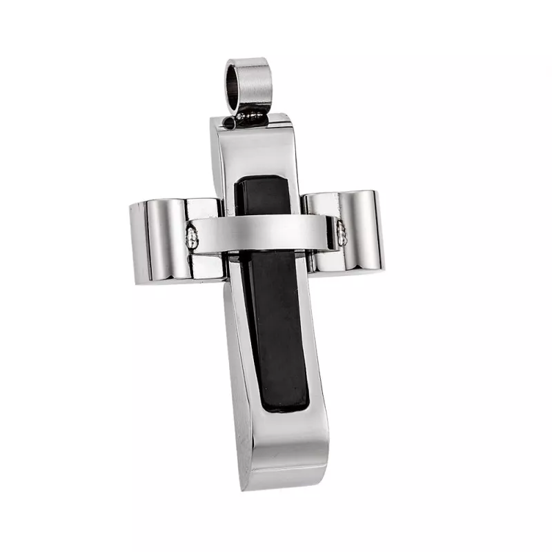 Σταυρός SENZA Mens Steel