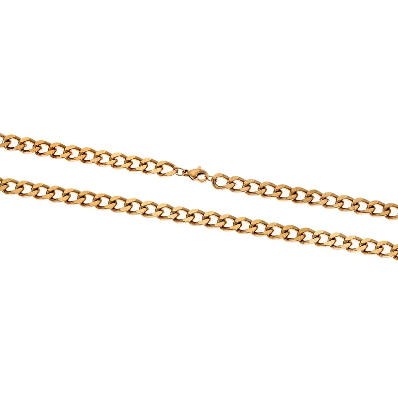 Αλυσίδα Λαιμού SΕΝΖΑ Gold Stainless Steel