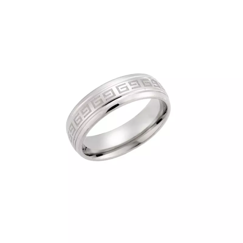Δαχτυλίδι Senza Unisex Steel, με μαίανδρο