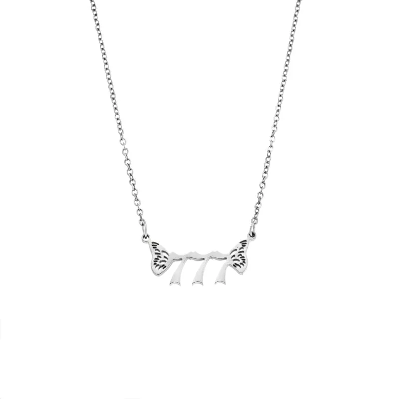 Κολιέ Senza Stainless Steel, Angel Numbers