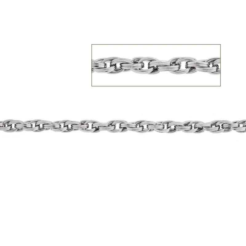 Βραχιόλι Καδένα Senza Stainless Steel Silver