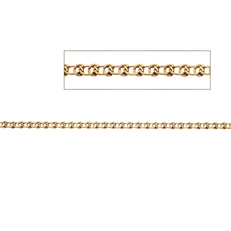 Καδένα Senza Gold Plated Stainless Steel
