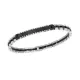 Βραχιόλι Senza Men's Black Stainless Steel