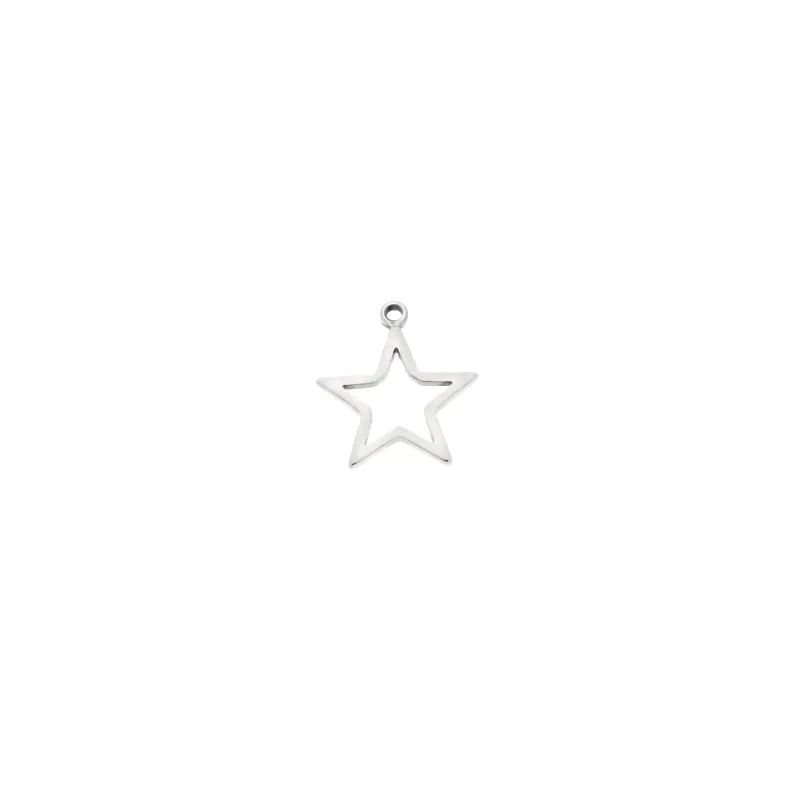 Charm SENZA Stainless Steel Star