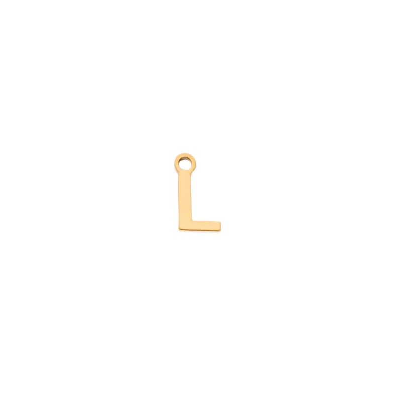 Charm SENZA Goldplated Stainless Steel A-Z