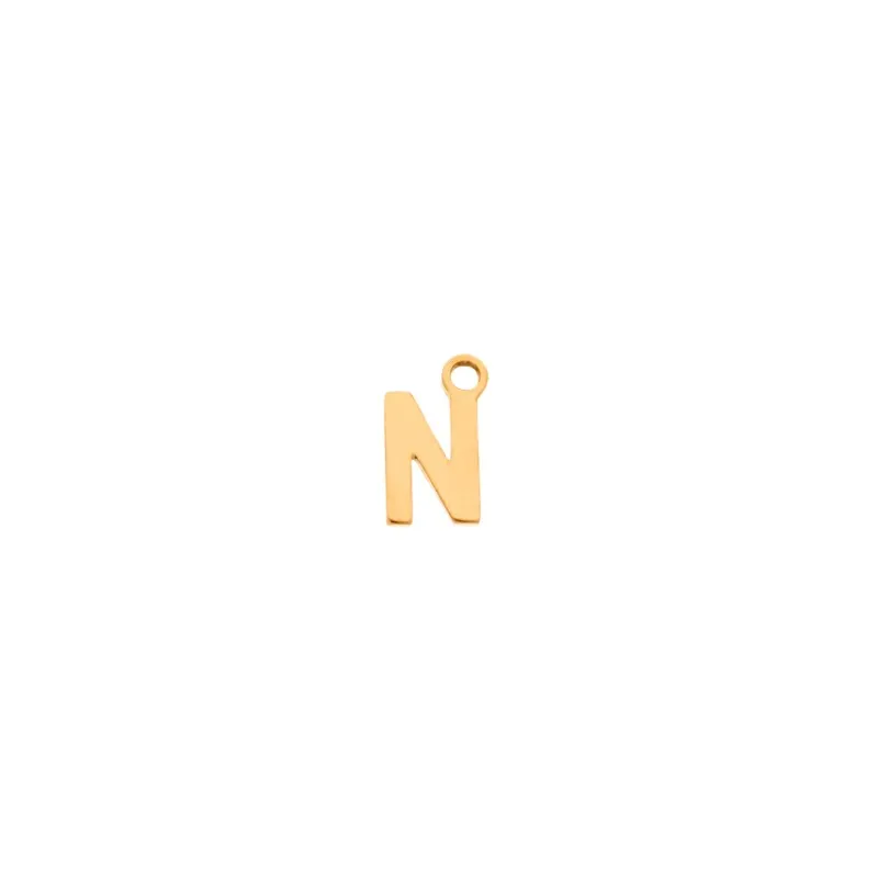 Charm SENZA Goldplated Stainless Steel A-Z