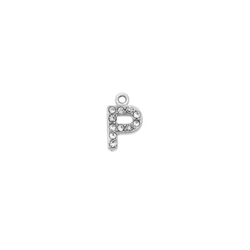 Charm SENZA Stainless Steel A-Z Crystals