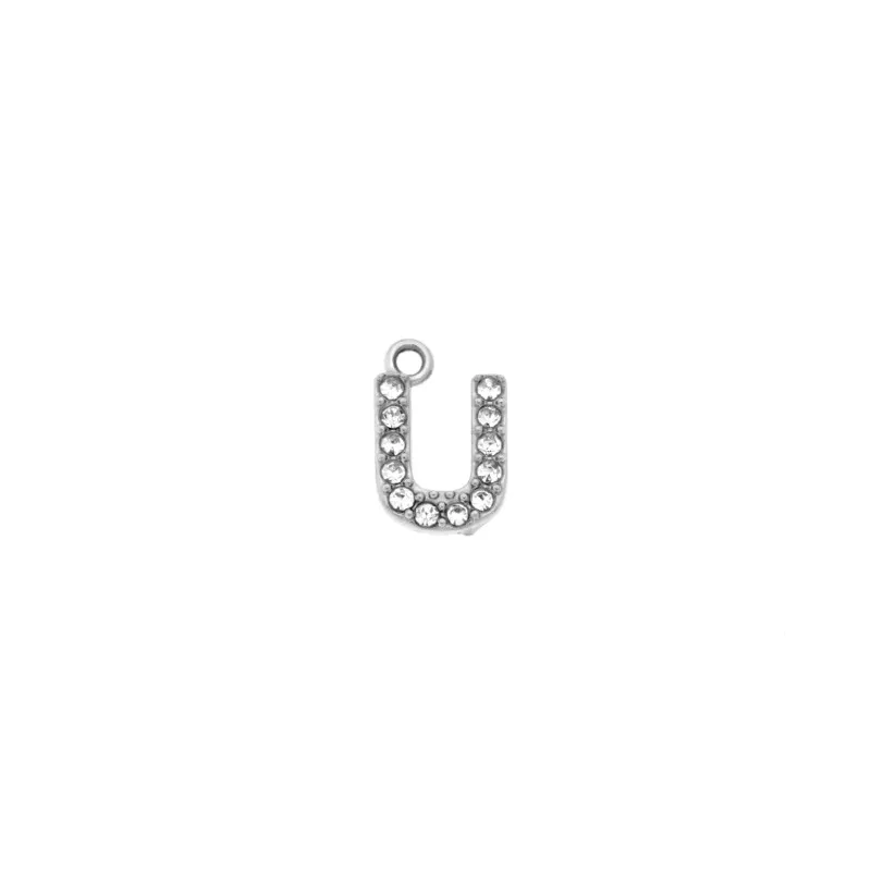 Charm SENZA Stainless Steel A-Z Crystals