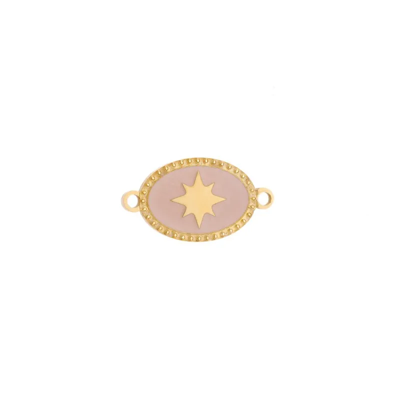 Charm SENZA Goldplated Stainless Steel Star