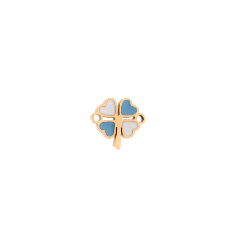 Charm SENZA Goldplated Stainless Steel Lucky