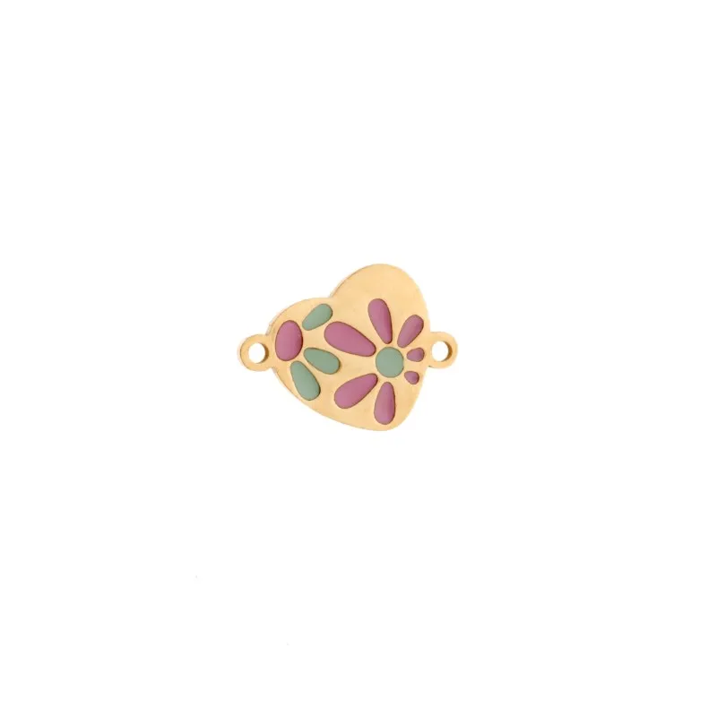 Charm SENZA Goldplated Stainless Steel Lucky