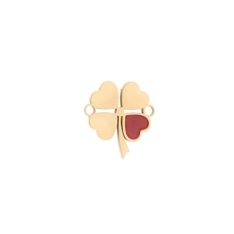 Charm SENZA Goldplated Stainless Steel Lucky