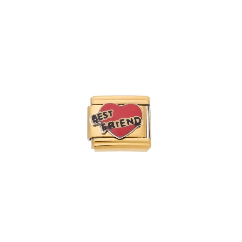 Charm SENZA Stainless Steel Say It with