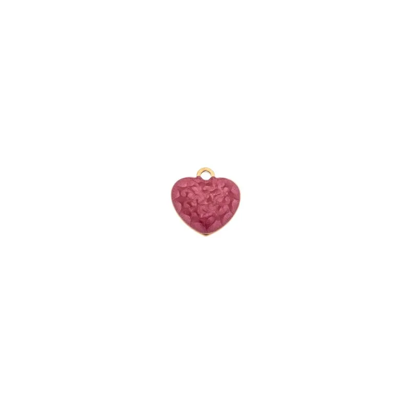 Charm SENZA Goldplated Stainless Steel Heart