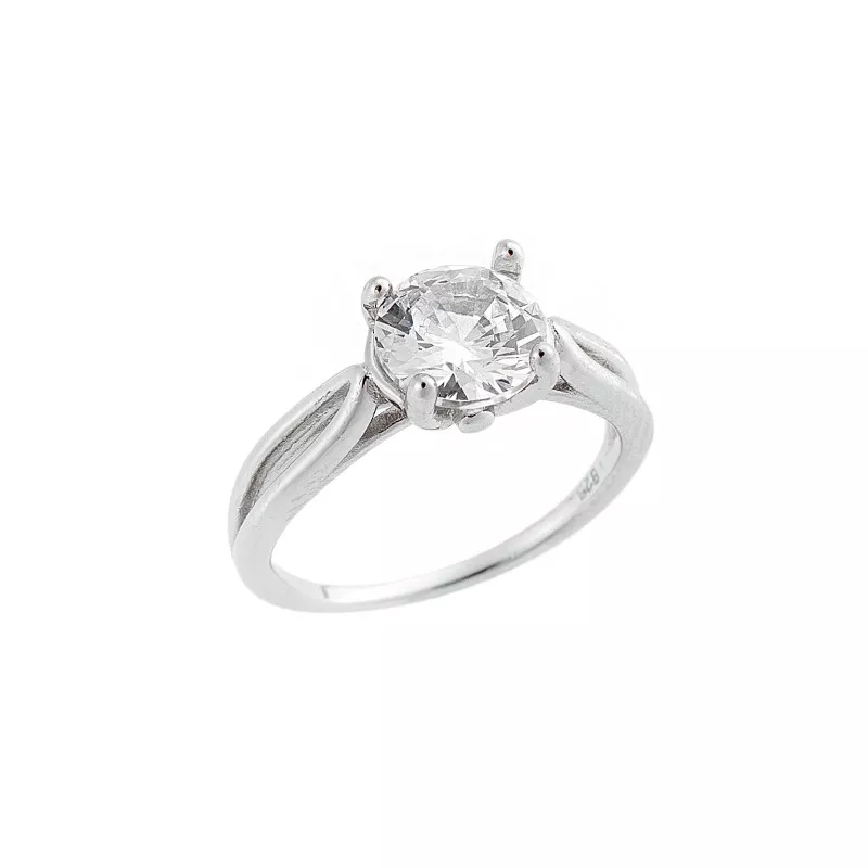 Δαχτυλίδι Γυναικείο Μονόπετρο Senza Silver 925
