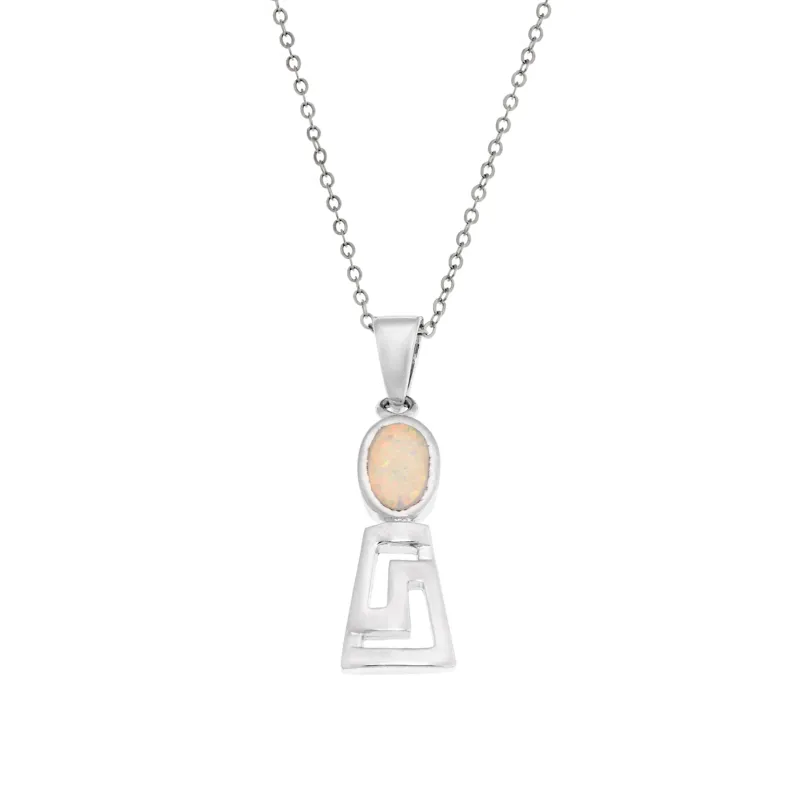 Μοτίφ Senza από ασήμι 925, Opal